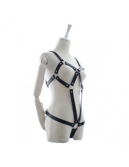 BDSM -Penitence Mood Dress (Nero) - Uprzęże BDSM - 1