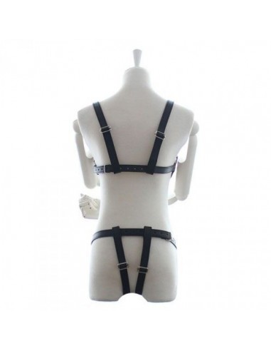 BDSM -Penitence Mood Dress (Nero) - Uprzęże BDSM - 3