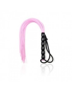 Pejcz-Frusta a frange Several Flogger pink - Baty, pejcze i packi - 1