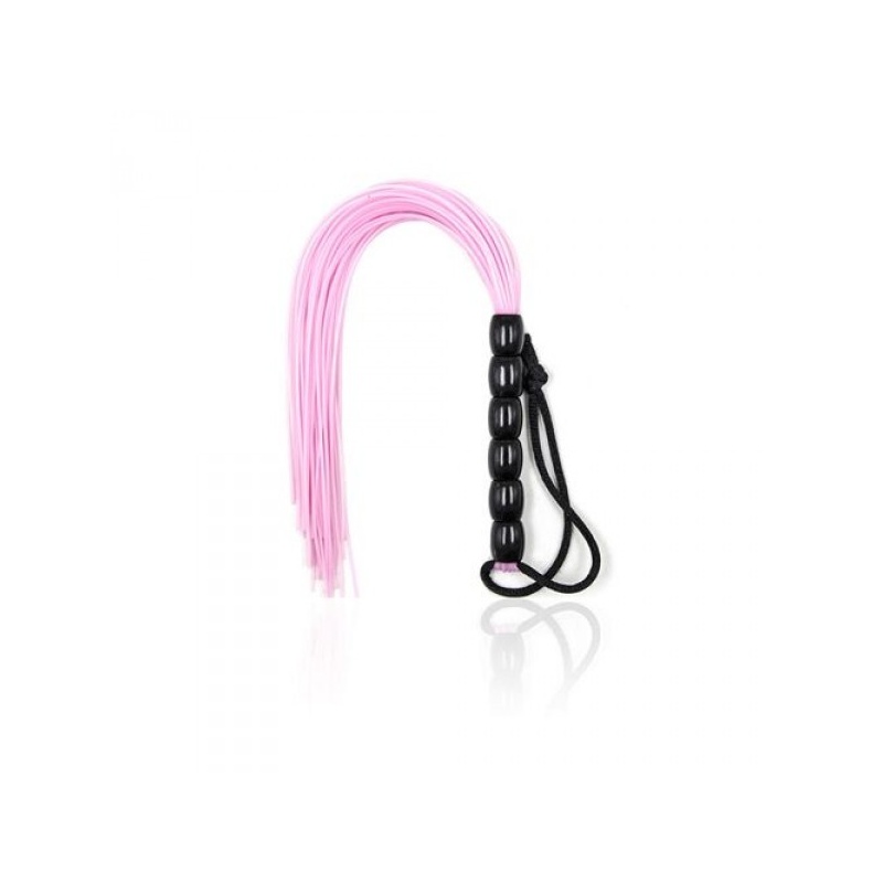 Pejcz Flogger Several w kolorze różowym 20 cm - 1