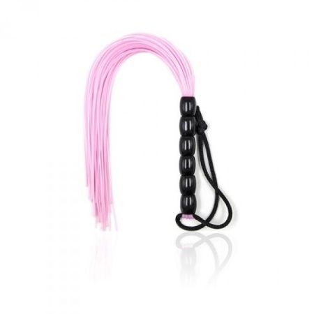 Pejcz Flogger Several w kolorze różowym 20 cm - 1