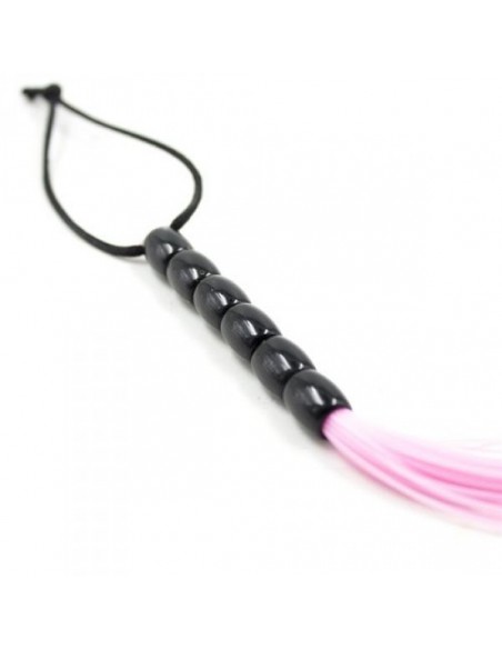 Pejcz-Frusta a frange Several Flogger pink - Baty, pejcze i packi - 2