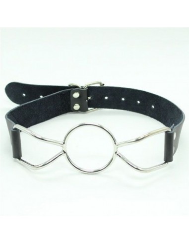 Knebel-Ring Gag Deep Throat (nero) - Kneble do ust - 1