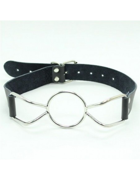 Knebel-Ring Gag Deep Throat (nero) - Kneble do ust - 1