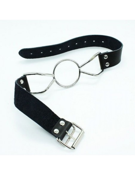 Knebel-Ring Gag Deep Throat (nero) - Kneble do ust - 3