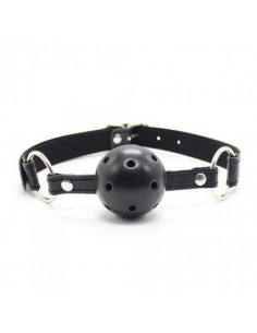 Knebel-Breathable Ball Gag (nero) - Kneble do ust - 1