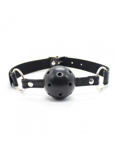 Knebel-Breathable Ball Gag (nero) - Kneble do ust - 1