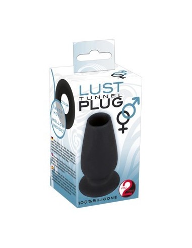 Lust Tunnel Plug M - Korki analne silikonowe - 1