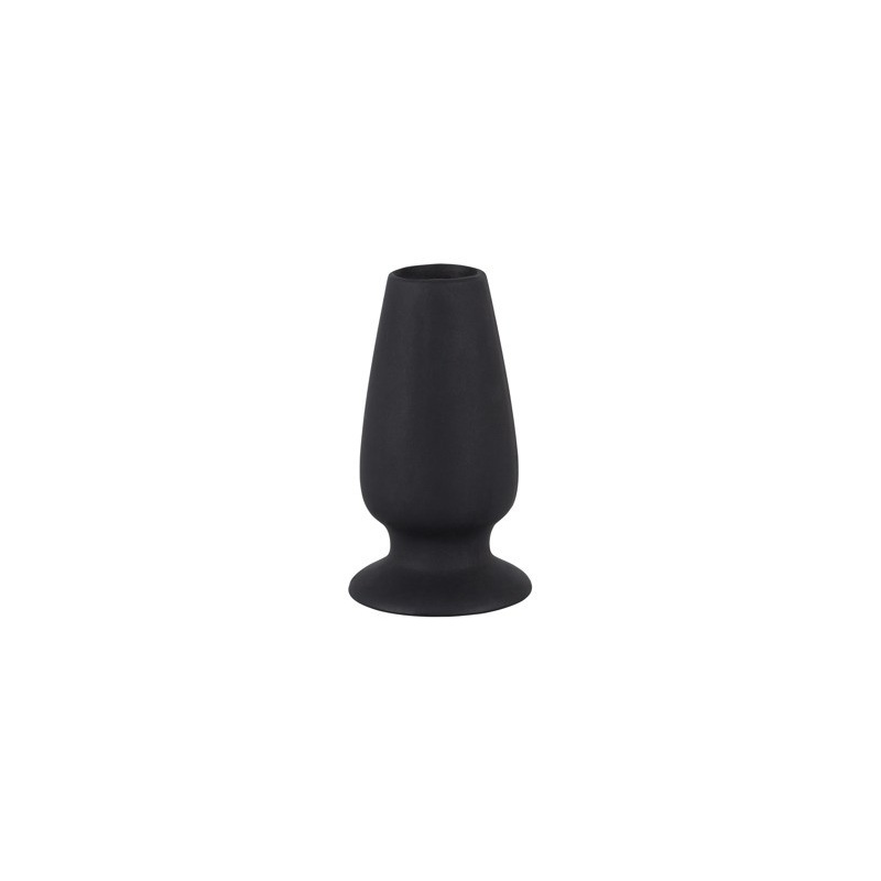 Silikonowy korek analny z tunelem Lust Tunnel Plug M – średnica wewnętrzna tunelu 2,5 cm, długość całkowita 10 cm - 2
