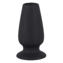 Silikonowy korek analny z tunelem Lust Tunnel Plug M – średnica wewnętrzna tunelu 2,5 cm, długość całkowita 10 cm - 2