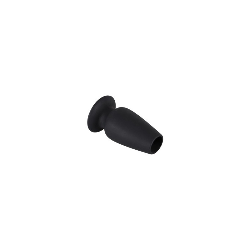 Silikonowy korek analny z tunelem Lust Tunnel Plug M – średnica wewnętrzna tunelu 2,5 cm, długość całkowita 10 cm - 5