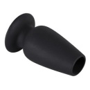Silikonowy korek analny z tunelem Lust Tunnel Plug M – średnica wewnętrzna tunelu 2,5 cm, długość całkowita 10 cm - 5