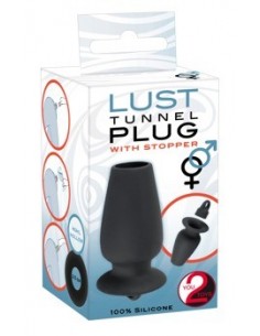Plug-5321180000 Lust Tunnel Plug - Korki analne silikonowe - 1