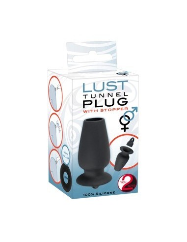 Plug-5321180000 Lust Tunnel Plug - Korki analne silikonowe - 1