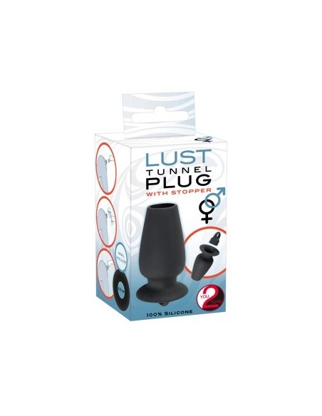 Plug-5321180000 Lust Tunnel Plug - Korki analne silikonowe - 1