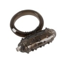 Pierścień penisa Vibro Ring Dark – wyjmowany mini wibrator, elastyczny TPE, Ø 3 cm - 5