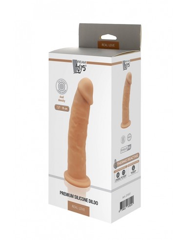 Dildo-DREAM TOYS REAL LOVE DILDO 7,5INCH FLESH - Dilda realistyczne - 2