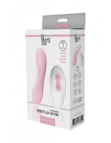 Stymulator-DREAM TOYS REMOTE LAY-ON VIBE - Stymulatory łechtaczki klasyczne - 2