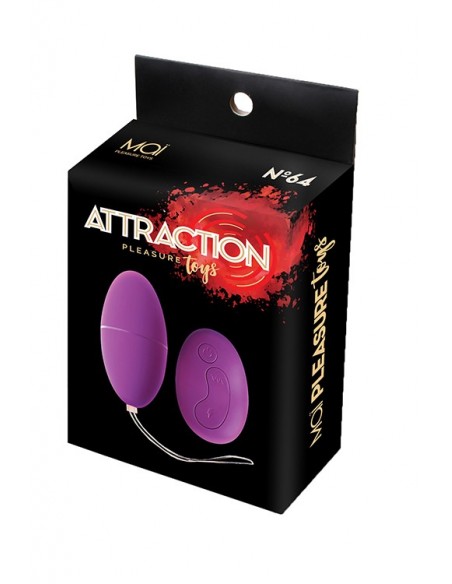 Jajko/wibr-MAI No.64 REMOTE CONTROL EGG PURPLE - WIBRATORY NA PILOTA - 2