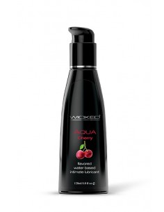Wicked Aqua Cherry Flavored 120ml - Lubrykanty do seksu oralnego - 1