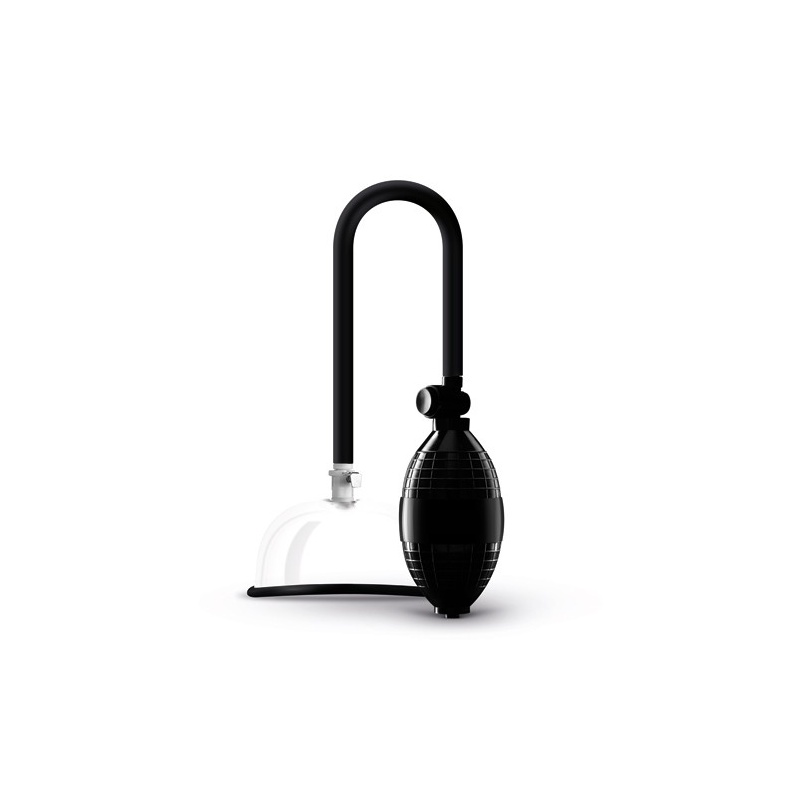 Pompka do pochwy Vagina Pump Basic - manualna gruszka ssąca, silikonowy kielich, zawór spustowy, średnica wewnętrzna 9 cm - 1