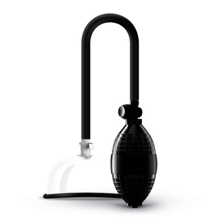 Pompka do pochwy Vagina Pump Basic - manualna gruszka ssąca, silikonowy kielich, zawór spustowy, średnica wewnętrzna 9 cm - 1