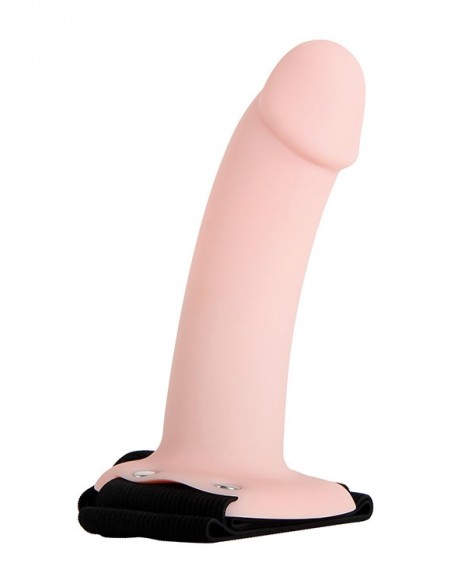 AE Adams Flexskin Hollow Strap-On - Strap-ony, dilda na pasku bez wibracji - 1