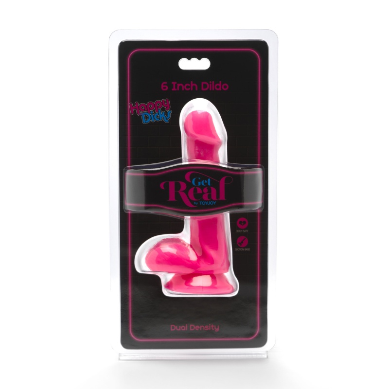 Dildo Happy Dicks 15 cm z przyssawką - 2