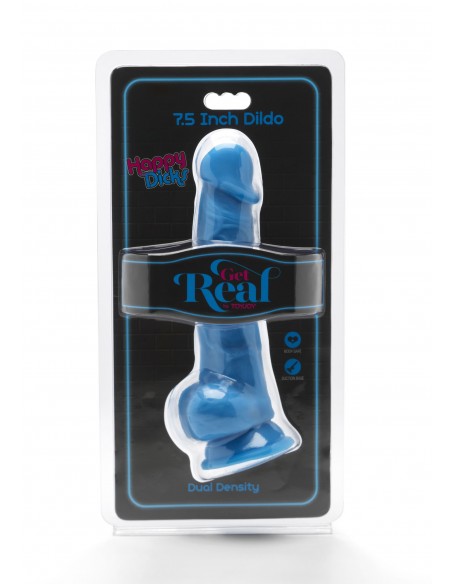 Happy Dicks 7.5 Inch w.Balls - Dilda realistyczne - 2