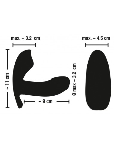 Wibrator do Majtek na Pilota Stymulacja Łechtaczki i Punktu G - Wibratory Motylki - 7