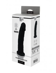 DREAM TOYS REAL LOVE DILDO 7,5INCH BLACK - Dilda realistyczne - 1 2