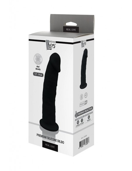 DREAM TOYS REAL LOVE DILDO 7,5INCH BLACK - Dilda realistyczne - 2