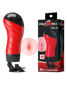 Masturbator Delia Vagina 12 Funkcji Wibracji - Masturbatory i Sztuczne pochwy - 1