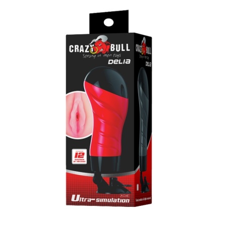 Masturbator męski Delia z przyssawką i 12 funkcjami wibracji - 9
