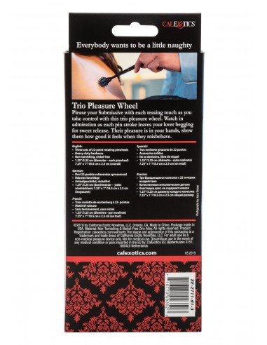 Scandal Trio Pleasure Wheel - Zabawki Medyczne - 3