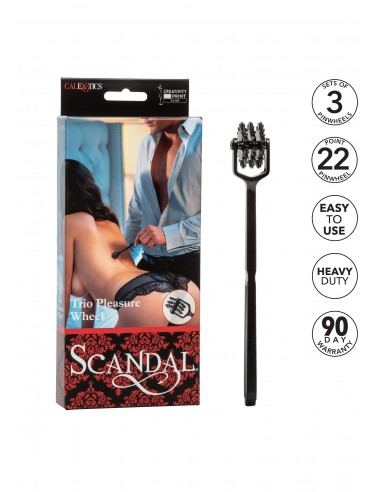 Scandal Trio Pleasure Wheel - Zabawki Medyczne - 7