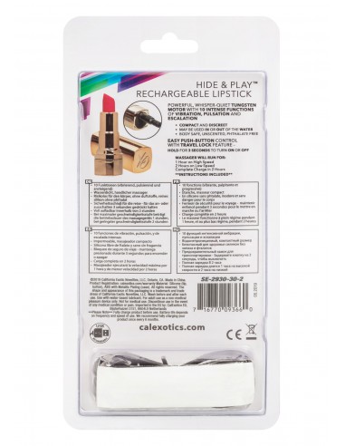 Hide / Play Lipstick Recharge - Stymulatory łechtaczki klasyczne - 3