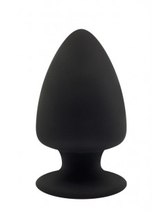 DREAM TOYS PREMIUM SILICONE PLUG L BLACK - Korki analne silikonowe - 1