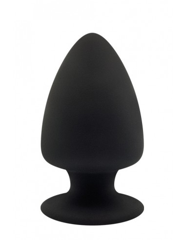 DREAM TOYS PREMIUM SILICONE PLUG L BLACK - Korki analne silikonowe - 1
