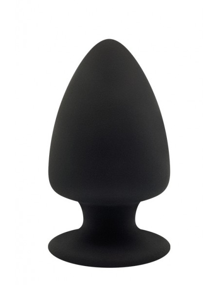 DREAM TOYS PREMIUM SILICONE PLUG L BLACK - Korki analne silikonowe - 1