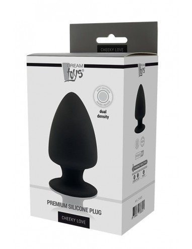 DREAM TOYS PREMIUM SILICONE PLUG L BLACK - Korki analne silikonowe - 2