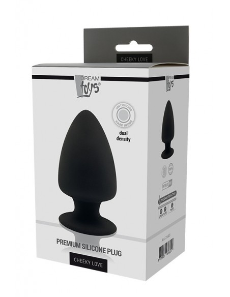 DREAM TOYS PREMIUM SILICONE PLUG L BLACK - Korki analne silikonowe - 2