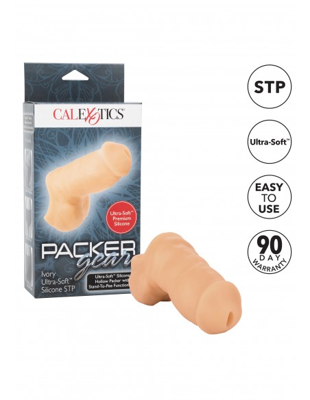 Ultra Soft Silicone Packer - Przedłużki i nakładki na penisa - 10