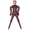 Męska lalka erotyczna nadmuchiwana Mista Cool – sztywny penis 20 cm, wysokość 160 cm - 2