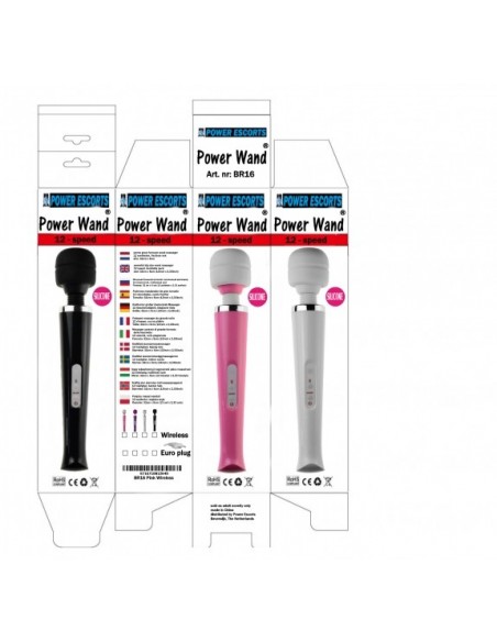 Powerwand  pink eu plug big size wand massager - Stymulatory łechtaczki klasyczne - 3