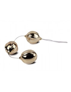 Triple balls gold - Kulki Gejszy Podwójne i Pojedyncze - 1 2