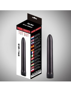 Wibrator Toy boy  black 18 cm basic vibrating - Wibratory Klasyczne - 1 2