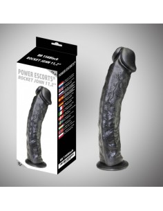 Rocket john black dildo 11,2 inch / 28,5 cm - Dilda giganty - 1