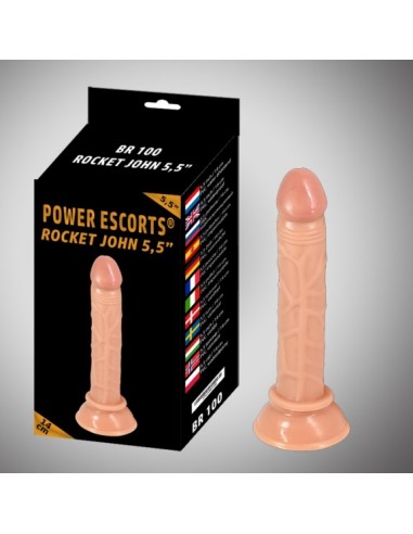 Rocket john 5,5 inch flesh realistic dildo 5,5 inch / 14 cm - Dilda realistyczne - 2