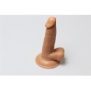 Realistyczne dildo Rocket John 17 cm cieliste z przyssawką - 2